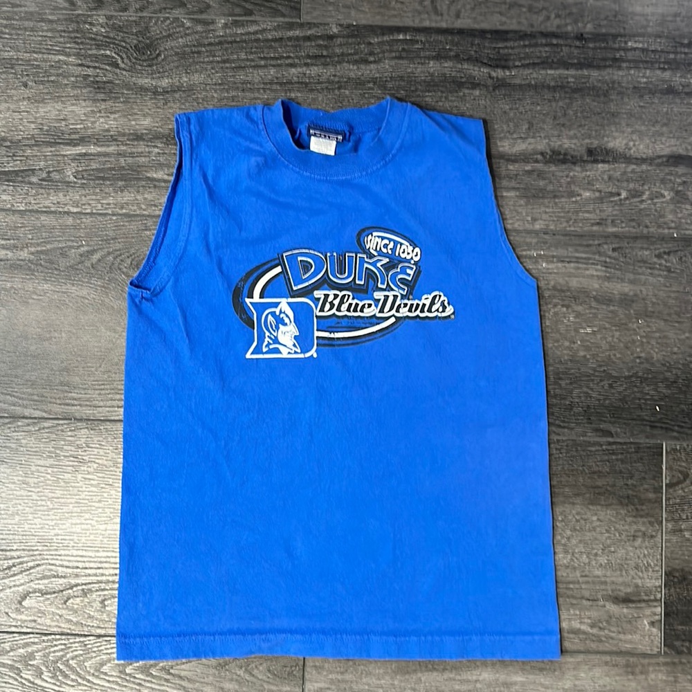 Duke Blue Devils Youth Large Tang-Top Blue Team Apparel